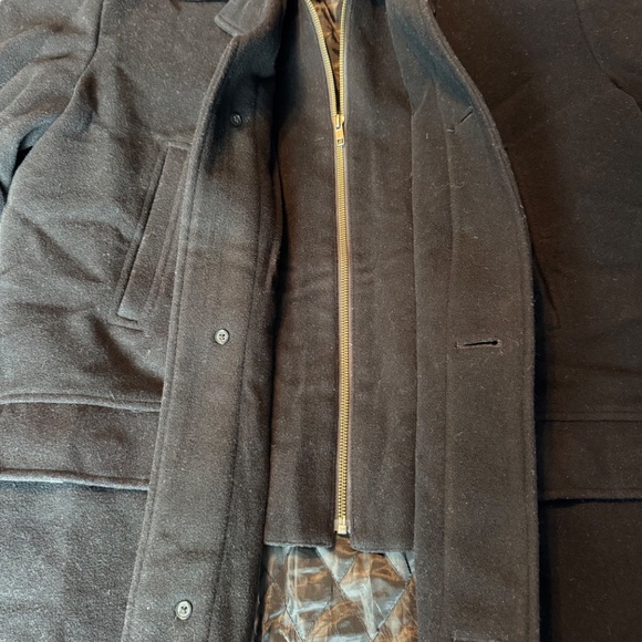 Lauren Ralph Lauren Men's Wool Blend Overcoat - Picture 3 of 10